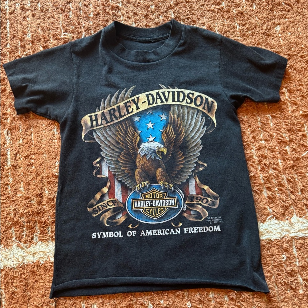 Vintage Harley-Davidson Black T-Shirt